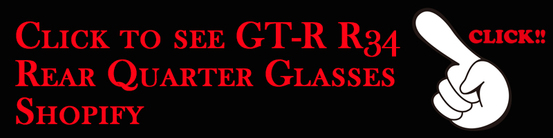  GT-R R34 Rear Quarter Glasses
